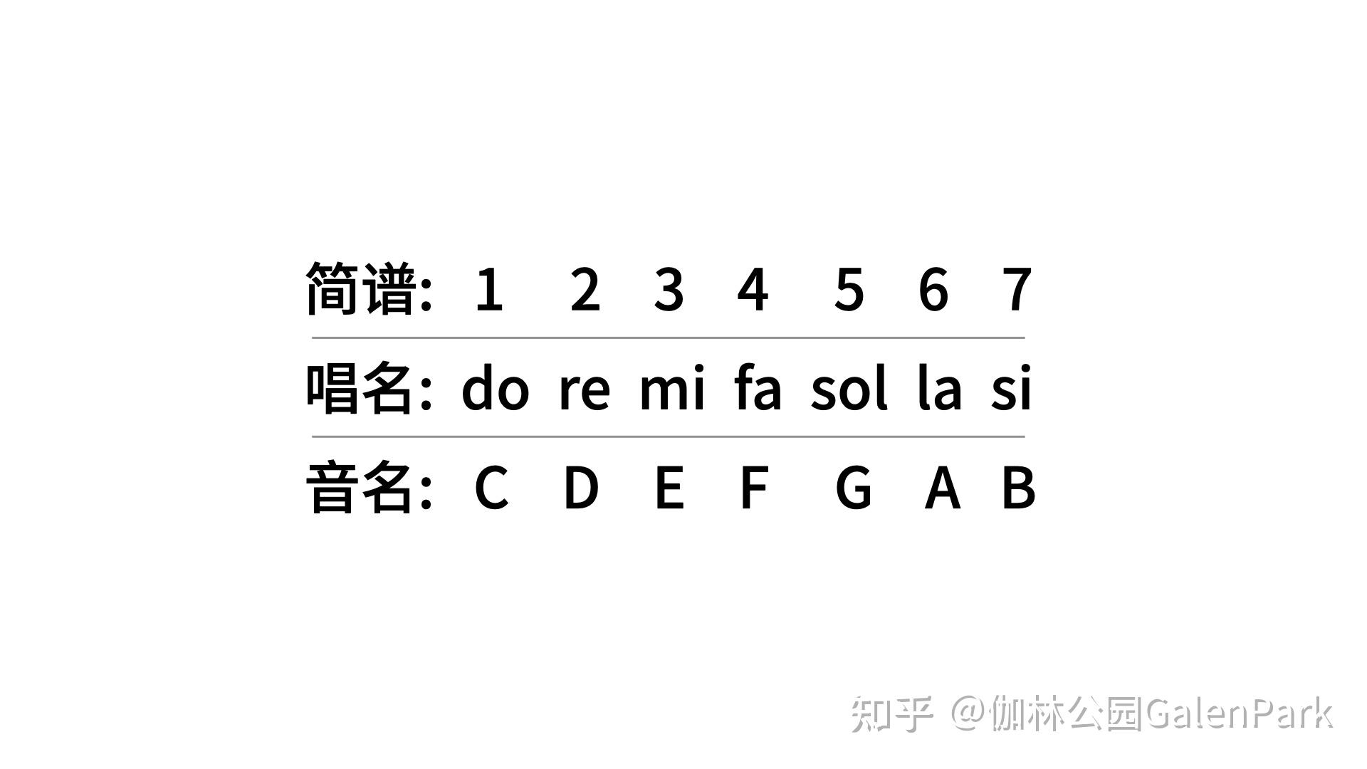 认识音名